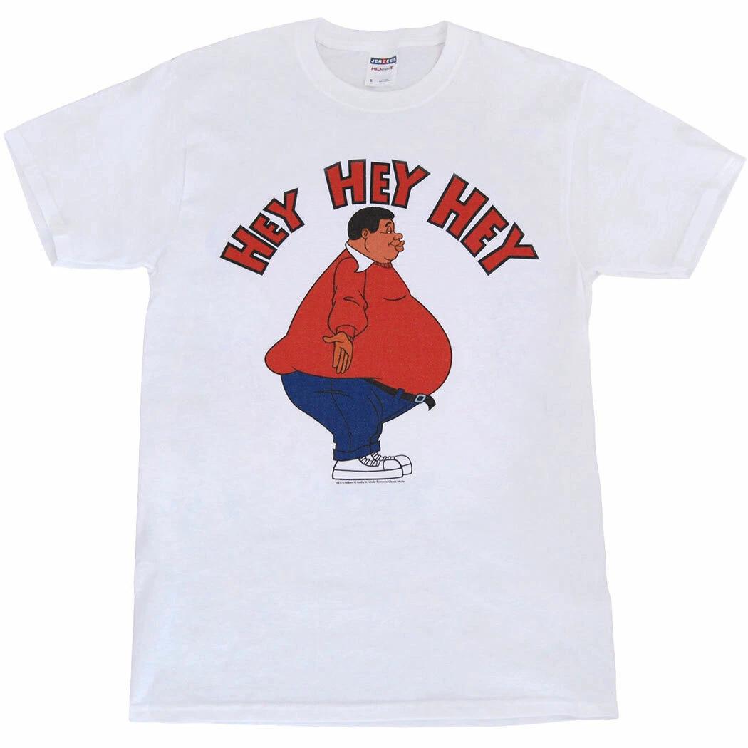 Fat Albert Hey Hey Hey 100% Cotton T-shirt Mens Tees Top XL