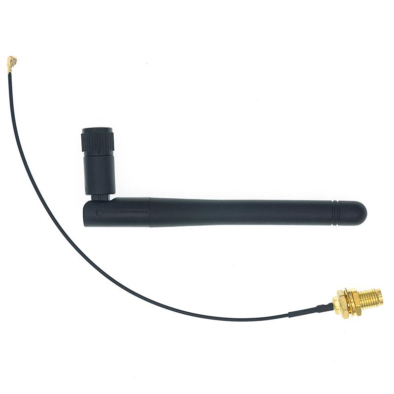 

2.4G Antenna Wifi 2.4GHz RP-SMA Male Wireless Router + 16cm PCI U.FL IPX To RP SMA Male Pigtail Cable ESP8266 ESP32 IPEX-SMA-male
