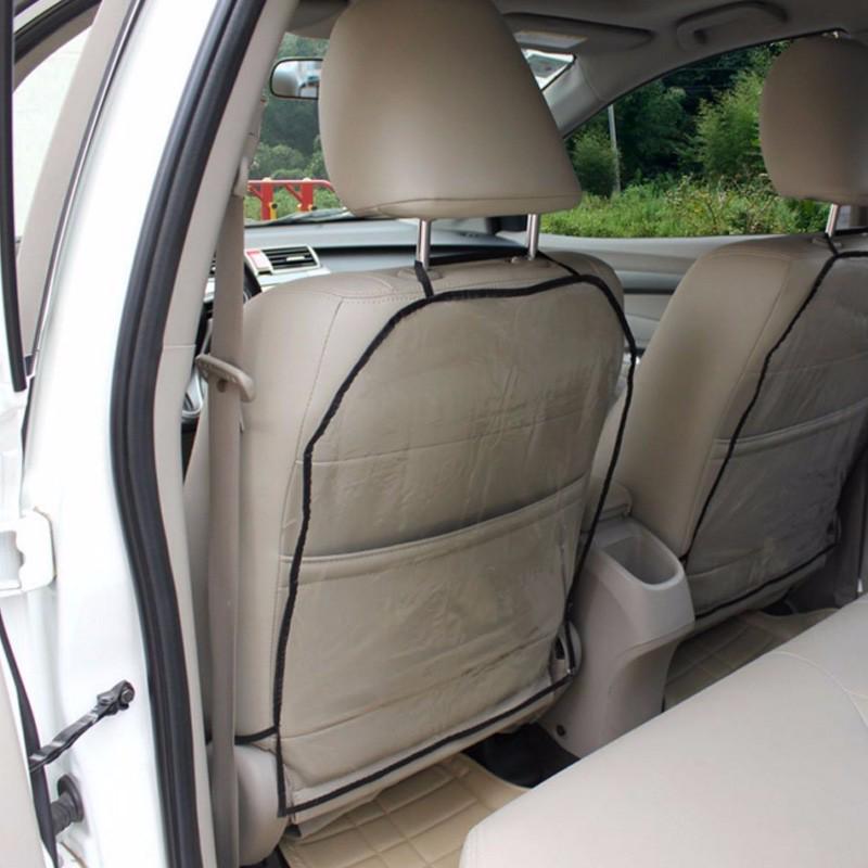 1pc Ideal Car Seat Back Rear Protector Clear PVC Anti Stain Mud Cover Mat Pad US