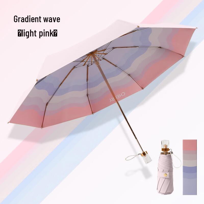 Автоматический 5-складной переливающийся зонт Yuanlong