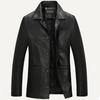 Leather Jacket Men Soft PU Male Business Casual Coats Man Jaqueta Masculinas Inverno Couro Large Size XXXL 4XL