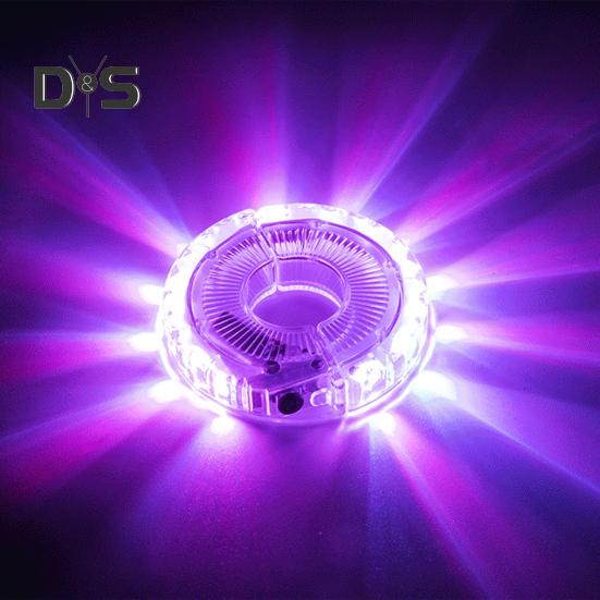 Světlo na kolo na kolo IP55 Vodotěsné Nabíjecí Nastavitelná Noční jízda Cyklistika Silnice Horské kolo Hub Paprsek LED Dekorační lampa