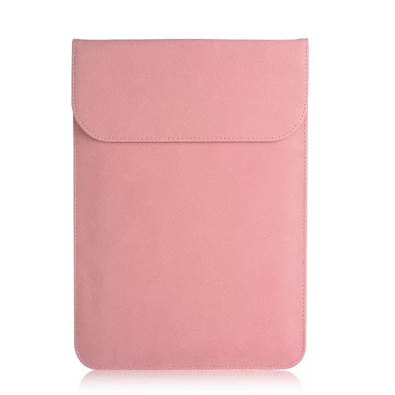 MacBook & Huawei Laptop Protector: 13-15.6 Inch Lambskin Pattern Sleeve