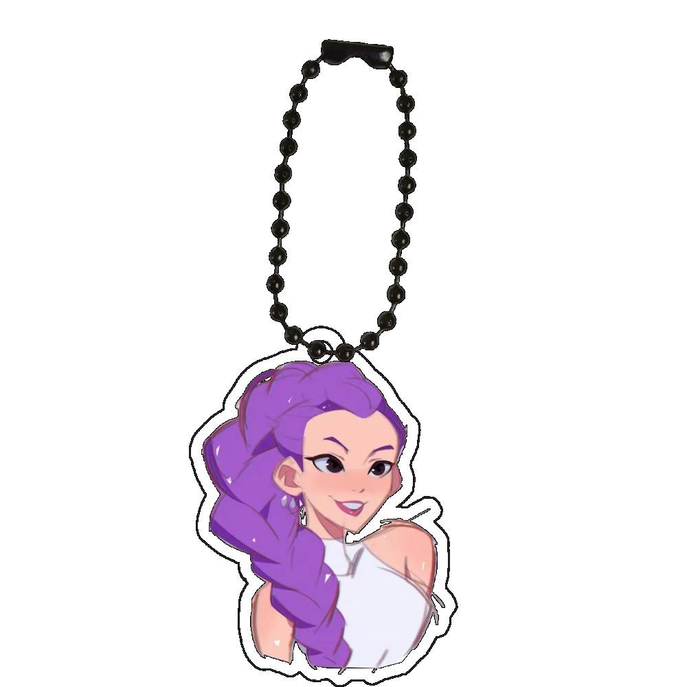 Kpop Dämonenjäger Anime Zoe Rumi Mira Saja Jungs Superstar Acryl Schlüsselanhänger Unters Huntr/x Baby Selbst Schlüsselanhänger Huntr-X Tasche Anhänger