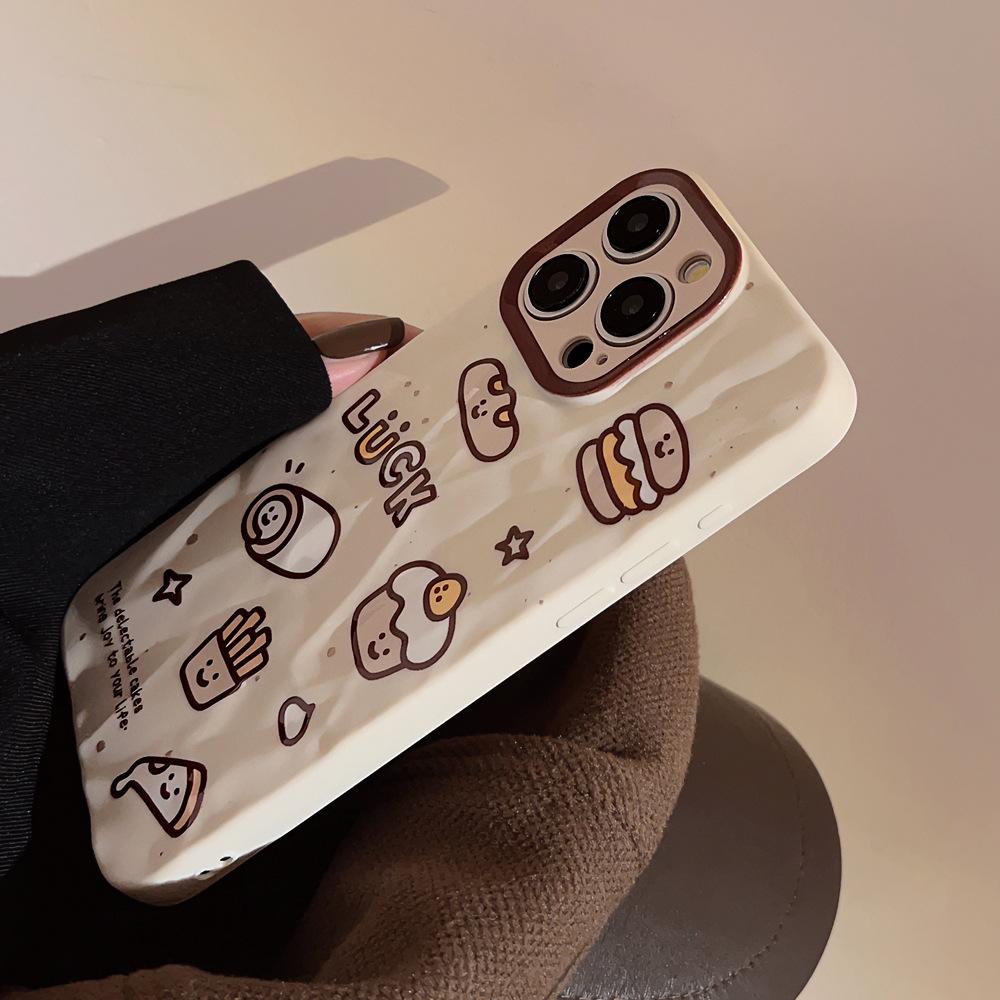 Cartoon Cute Bread Phone Case for iPhone 17, iPhone 17 Pro Max