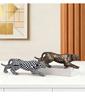 Modern Minimalist Mosaic Cat Figurine for Home or Office Decor