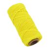 Tauchspule Leinenersatz Verschleißfest Unterwasser Finger-Spule Rolle Runde Leine Fluoreszierend Gelb 46m 50,3yd
