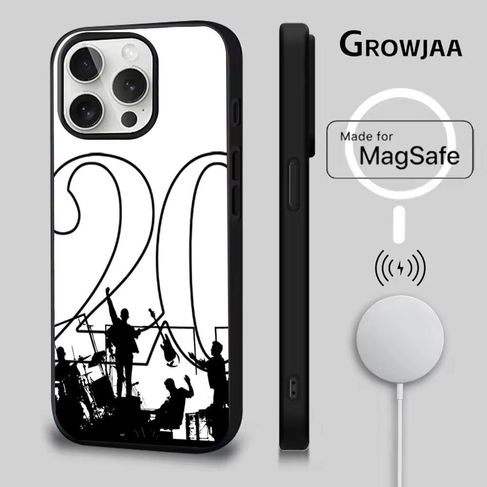 Music K-KEANE Phone Case For iPhone 16e,16,15,14,13,12,11,Plus,Pro,Max,Mini Magsafe Magnetic Wireless Charging iPhone12mini