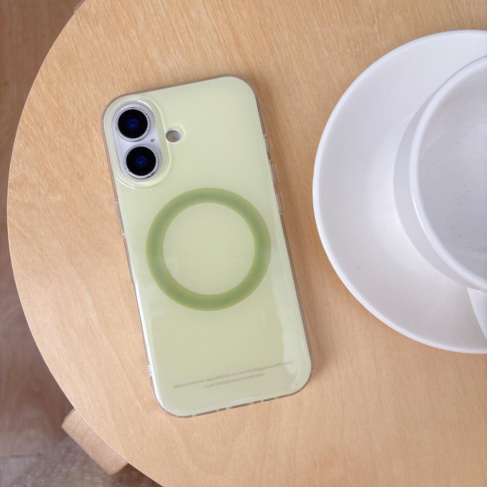 

Summer Strawberry Magnetic iPhone 17/16 Pro Max Case with Apple 15/14 Bracket for Females iPhone 17 Pro Max