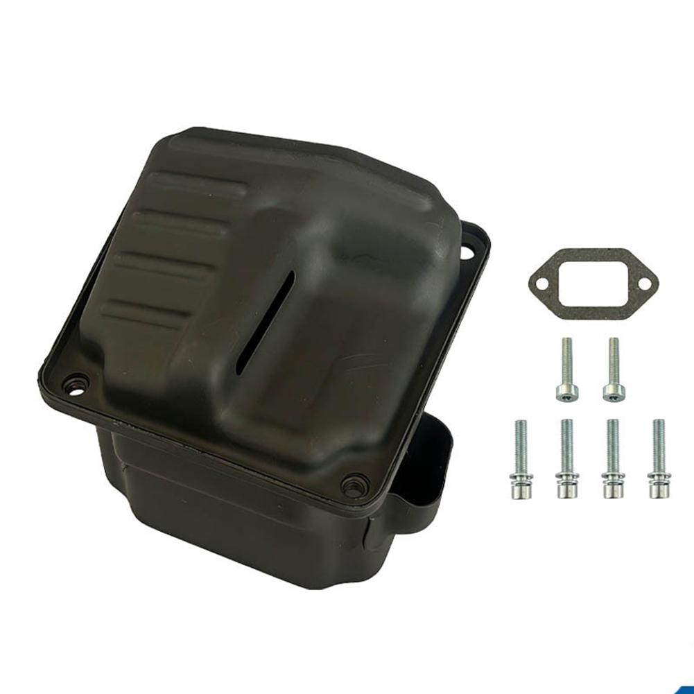 Dual Port Muffler Kit For Stih= 044 046 MS440 MS460 Replaces 1125 140 0612 1128 140 0600 Exhaust Chainsaw Part Garden Power Tool