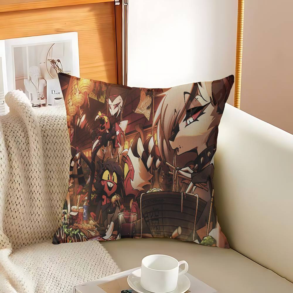 Cartoon H-Helluvas Boss Terror Pillow Cover Design cushion Cover decor Holiday Decorati