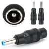 3pcs Power Adapter Connector 5.5x2.1mm Female to 4.5x3.0 Male Charger Plug for HP Laptop