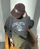 Yunibeoseugameonteu Pigment Dyed Reverse Sweatshirt_Charcoal