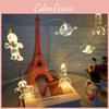Lights String Led Spaceman Rocket Planet Hanging Lamp Kids Bedroom Decor Gifts