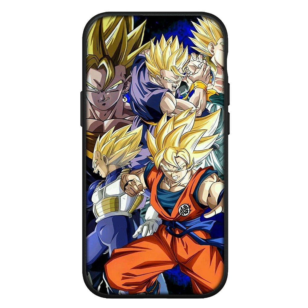 Cover for iPhone 17 16 15 Xiaomi Poco X7 Redmi Note 14 13 12 11 Pro Max Samsung Galaxy S25 S24 OPPO Comics Dragon Ball DragonBall Goku Z Phone Case