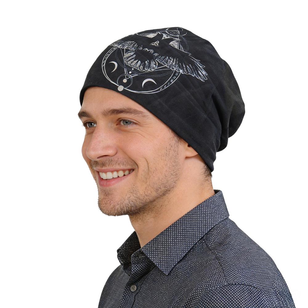 Spring and Autumn Fashion Unisexs Hat Outdoor Sports Hoodie Double layer Elastic Knitted Hat Street Dance Headscarf Hat