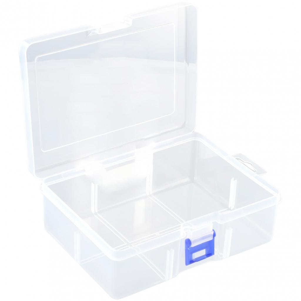 Container Storage Box Dustproof Organizer Necklaces Accessories Transparent