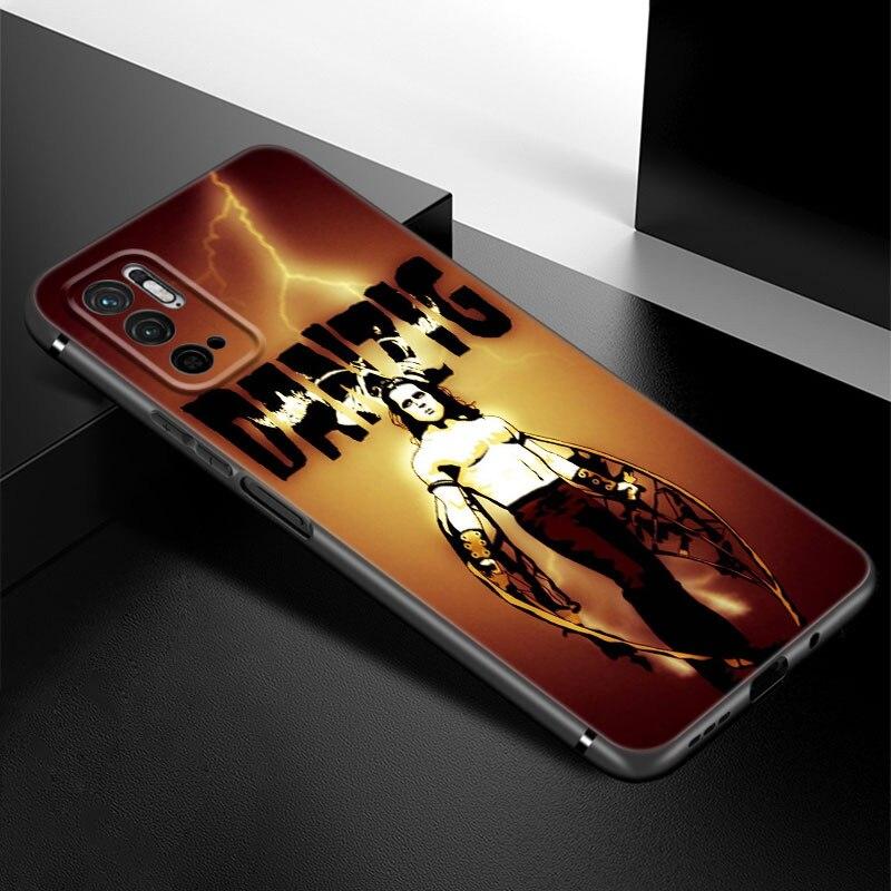 The Misfits Glenn Danzig Phone Case For Xiaomi Redmi Note 7 8 8T 9 9S 10 10S 10T 11 11S 4G 11E 11T Pro 5G Soft TPU Black Cover
