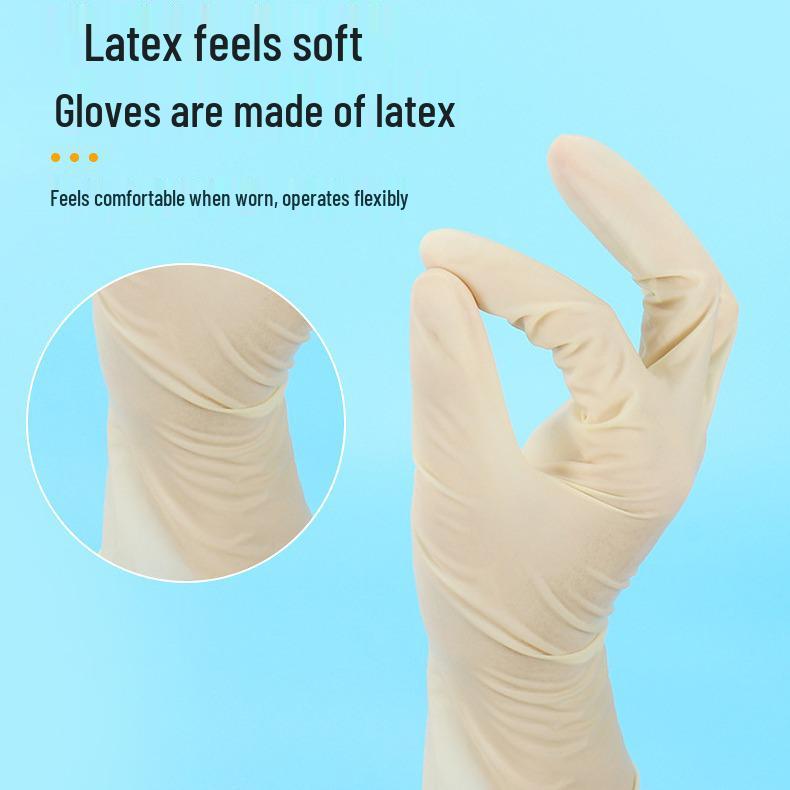 9-inch Powder-Free Disposable Nitrile Latex Gloves, Industrial Protective.