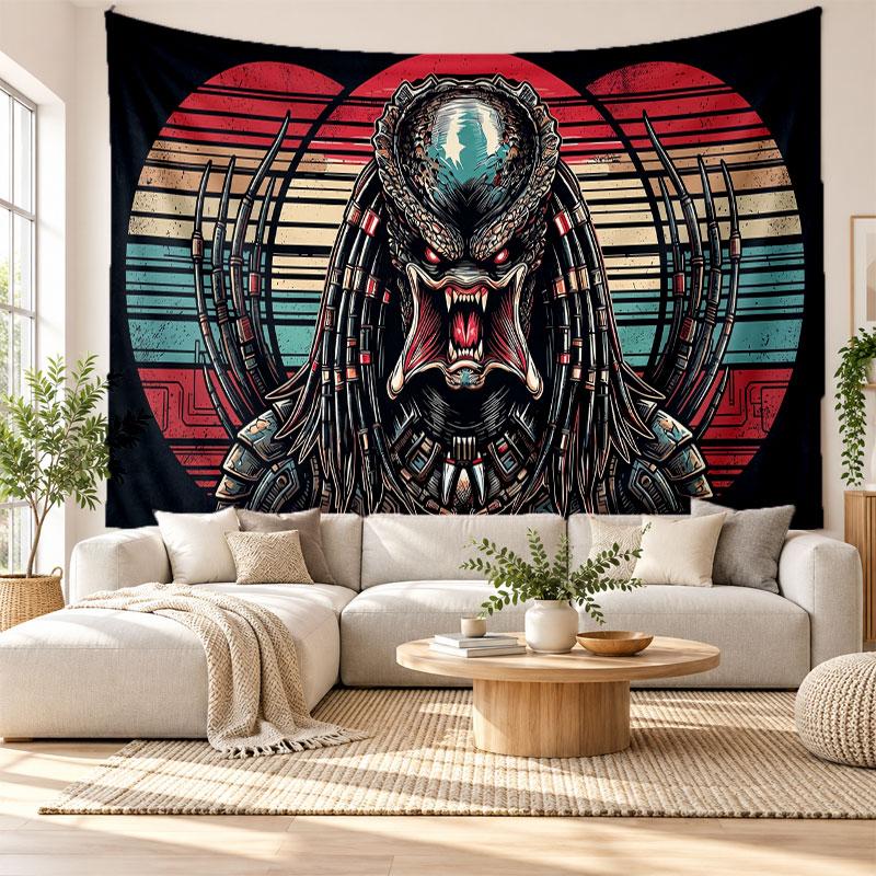 Predator Wall Tapestry Home Decor Hanging Cloth Art Background Tapestry for Bedroom
