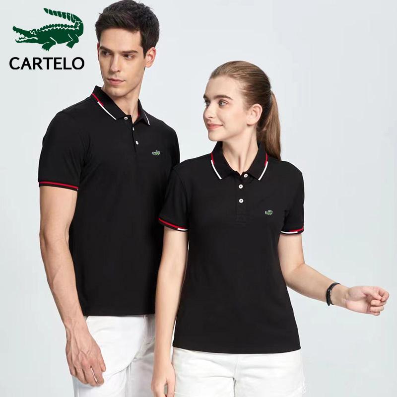 

Новинка 2024 года, летняя рубашка высокого качества из хлопка для мужчин и женщин, рубашка поло из ледяного ионного волокна, снимающая усталость, элитная деловая рубашка поло с вышивкой