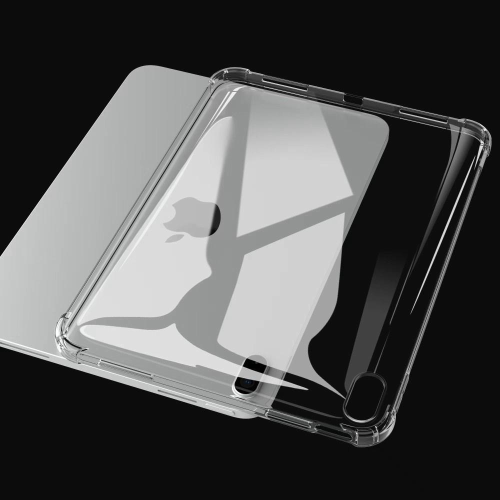 Case with Corner Protection + 9H Tempered Glass for iPad 11" 2025 A16 (11th Gen.) / iPad 10.9" 2022 (10th Gen.) - Transparent