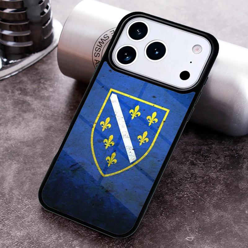 Bosnia and Herzegovina Flag Phone Case For iPhone 17 16 15 14 13 12 11 Pro Max Plus 17Air Soft Silicone Cover