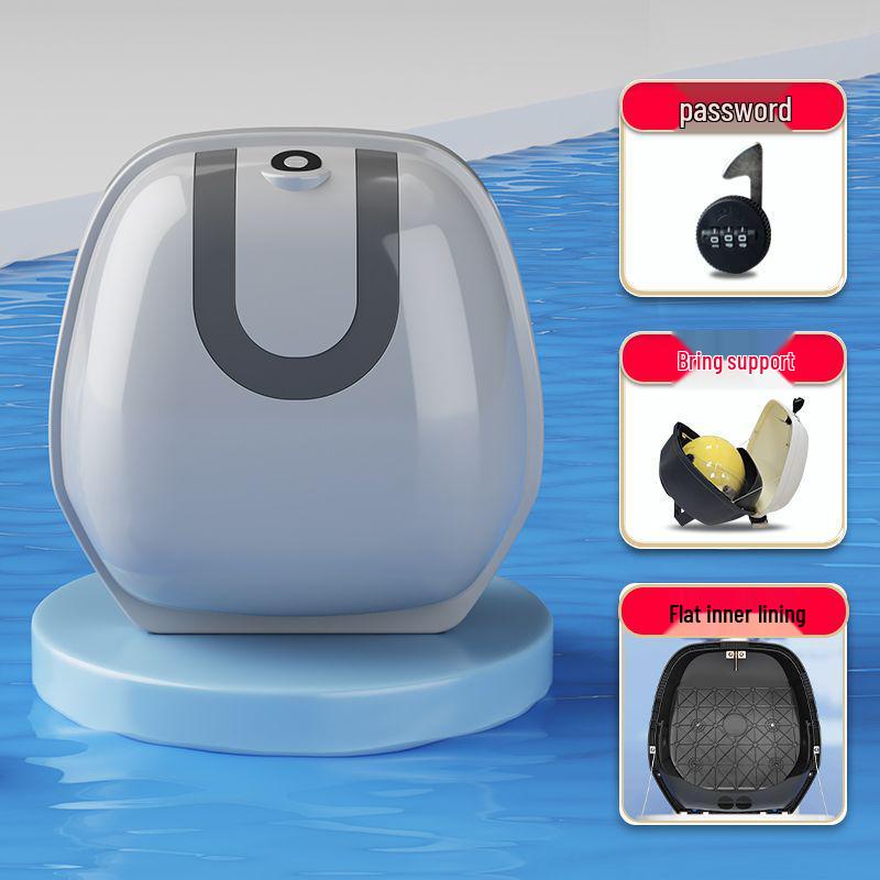 Rear Trunk Storage Box for Yadea DQ6S, Aima Vava, Tailing, and Xiaoniu Electric Scooters