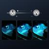 1 a 2/4 Luz de Neón para Coche Luz de Pie LED Retroiluminación Interior Encendedor de Cigarrillos Lámpara de Atmósfera USB Lámpara Decorativa para Coche