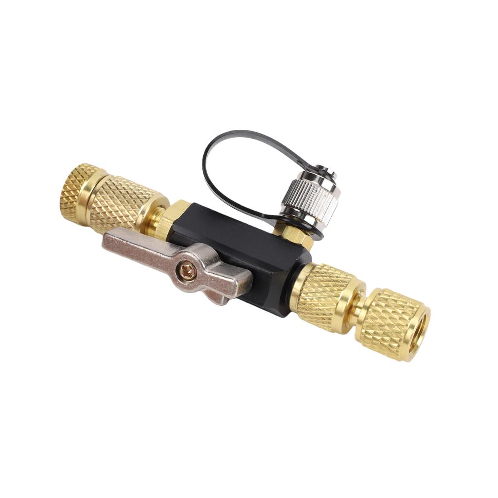 HVAC-Ventilkern-Entfernungswerkzeug Vakuumversiegeltes Design Messing Edelstahl Ventilkernwerkzeug Funktioniert mit R22 R12 R407 R410