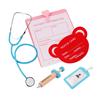 Arzt Rollenspiel Kinderspielzeug Cosplay Simulation Arzt Spielset Holz Simulation Medizin Spielzeug