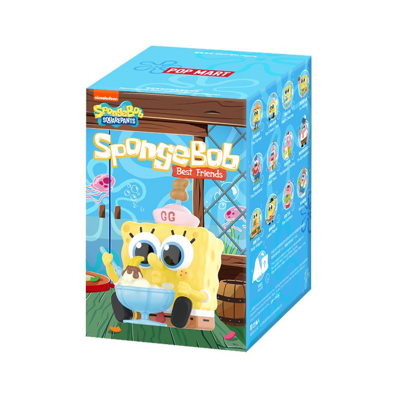 POP MART SpongeBob Best Friends Series Figures 1PC/12PCS Blind Box POPMART