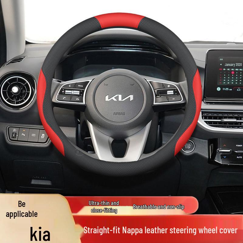 Kia K3, K5, Sonet, Yi Pao, Sportage, Seltos, Carnival Steering Wheel Cover