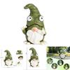 Cute Frog Gnome Figurine Resin Craft For Indoor Outdoor Garden Decor