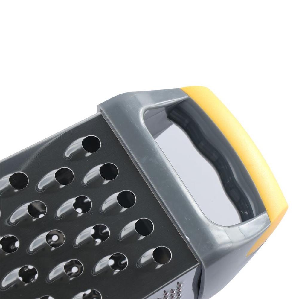 Steel Kitchen Gadgets 4-Sided Kitchen Tools Food Shredder Grip Box Grater Vegetable Cutters