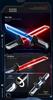 Glow-in-the-Dark Double-Bladed Light Saber for Kids – Cool 2-in-1 Flashing Laser Sword