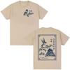 Japanese Osaka Tokyo Kawaii Cherry Blossom Bird Funny Meme T Shirts Unisex Women Summer Aesthetic Clothing Oversized Cotton Tshirt