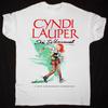Cyndi Lauper  T- Shirt White Short Sleeve Unisex All Size S-234XL Gift For Fan Unisex T-Shirt