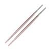 1Pair Reusable Chopsticks Metal Colorful Chopsticks Anti-scalding Tableware 304 Stainless Steel Dinnerware Sushi Food Chopsticks