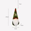 3Pcs Christmas Tree Hanging Gnome Plush Gonk Santa Doll Pendants Xmas Decoration