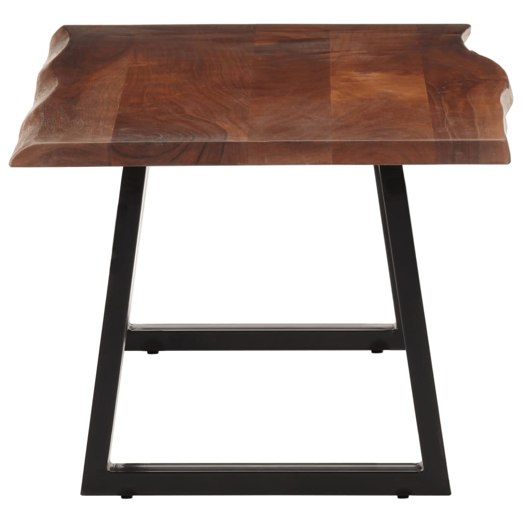 Coffee Table Honey Brown 110x55x40 Cm Solid Acacia Wood