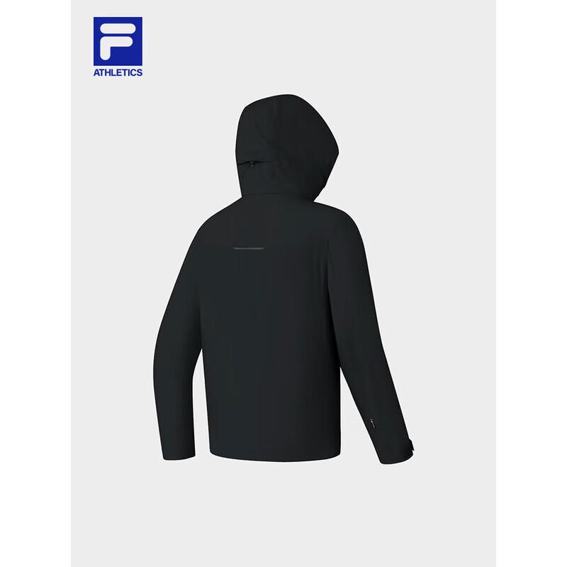 FILA Unisex Windproof Hooded Woven Jacket