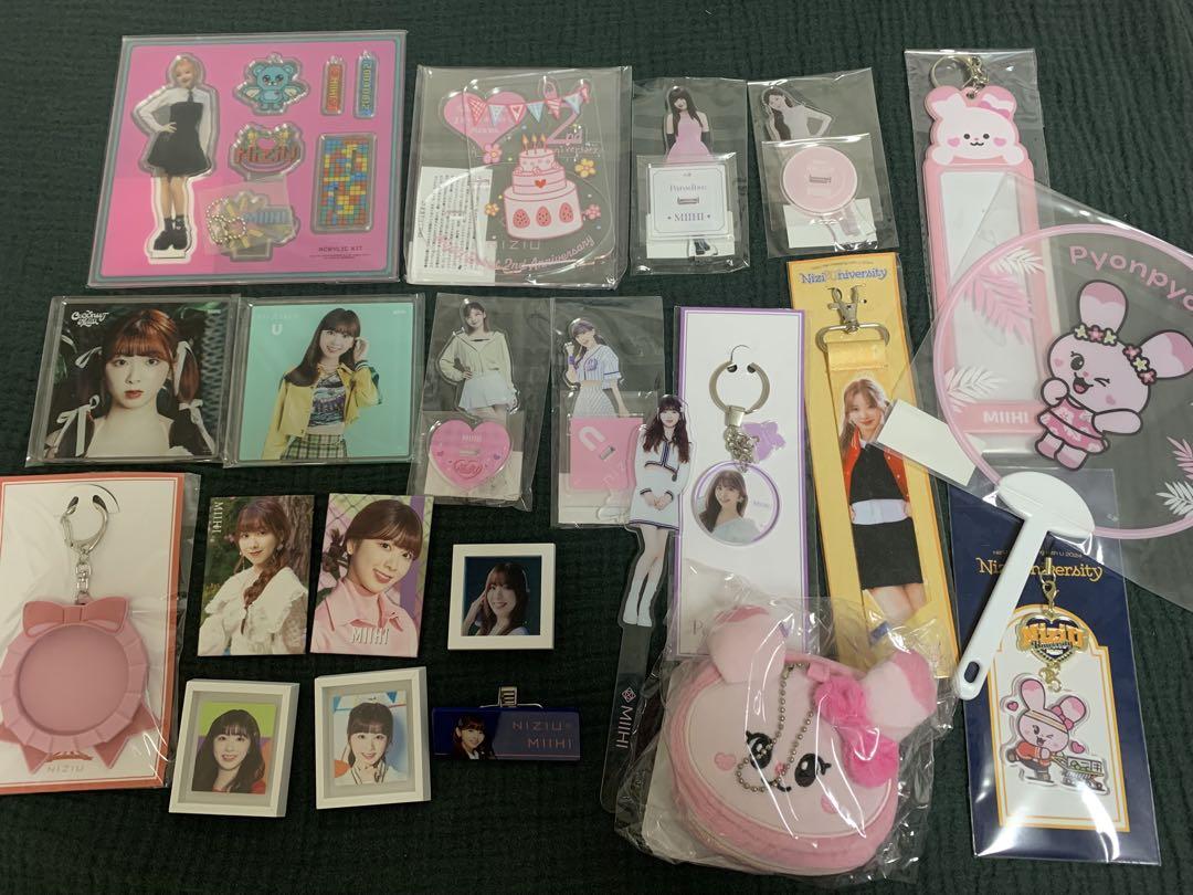 

[USED] NiziU Miihi Nizoo Pyonpyon Eco Bag Acrylic Stand Korea MD