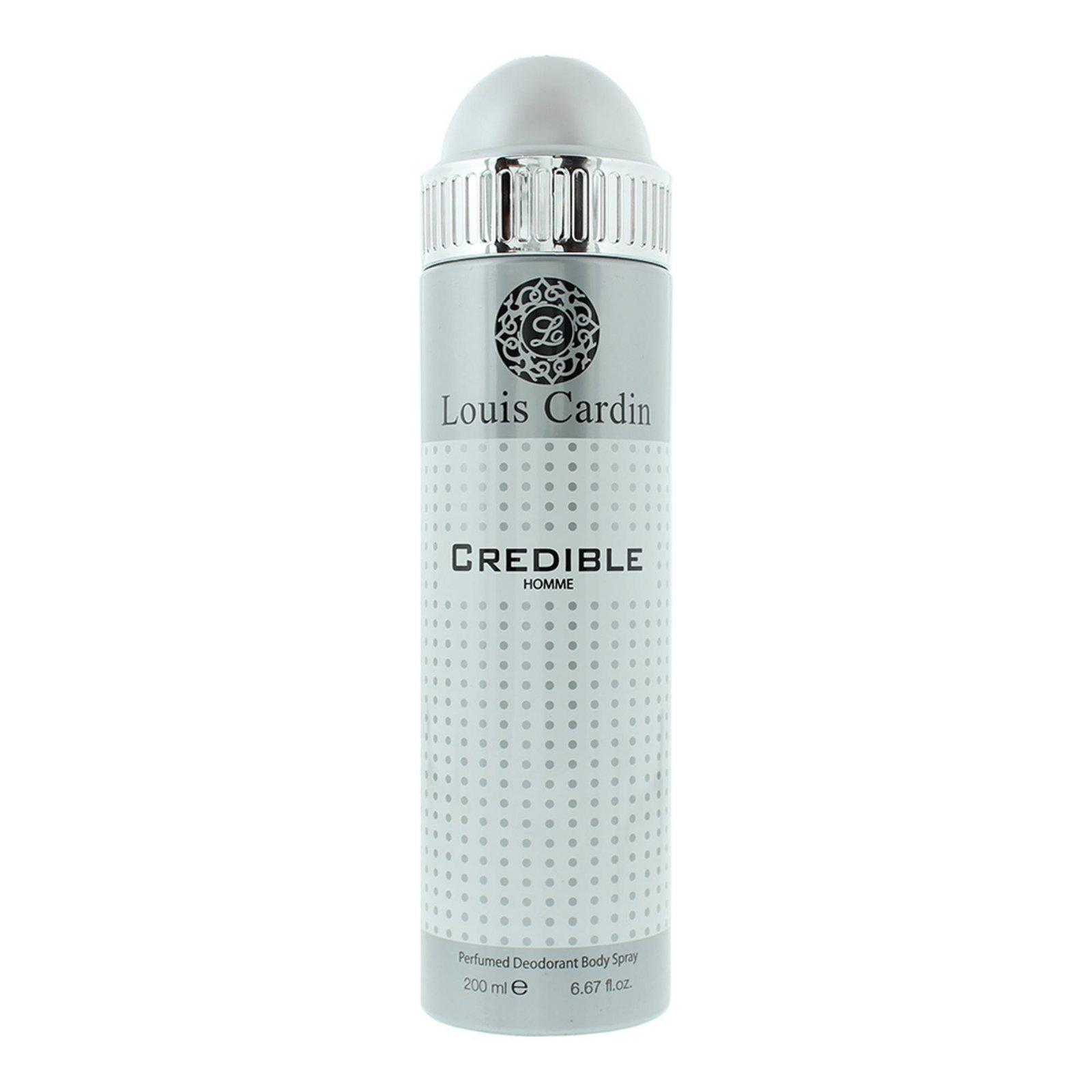 Louis Cardin, Credible Homme, Deodorant-Spray, Für Männer, 200 ml