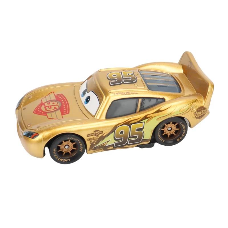 Disney Pixar Cars 3 Lightning Mcqueen Mater Chick Hicks Legering Auto Model 1:55 Diecast Voertuigen Speelgoed Kinderen Verzameling Cadeaus