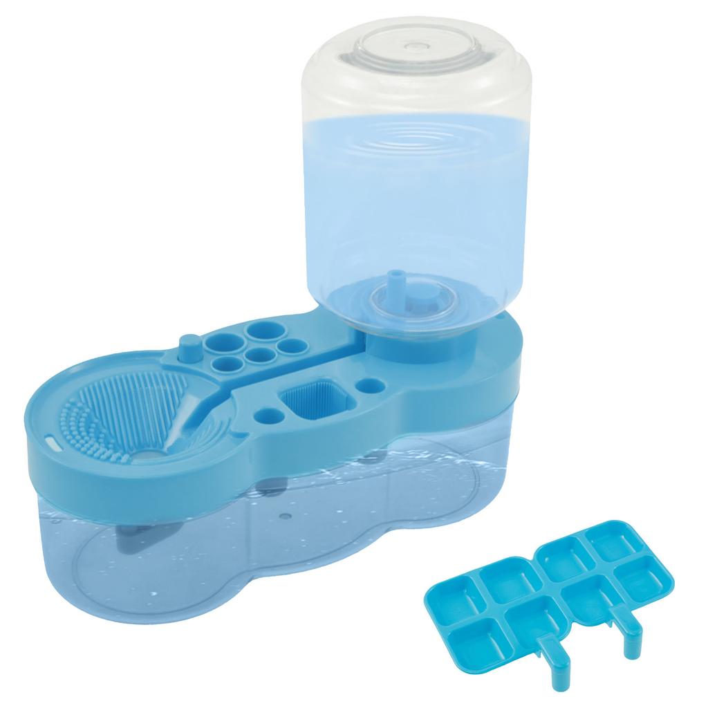 Paint Brushes Cleaner Automatic Water Circulation Paint Brush Cleaner Tool with Paint Tray Art Supplies Wash Bucket Kid Gift
