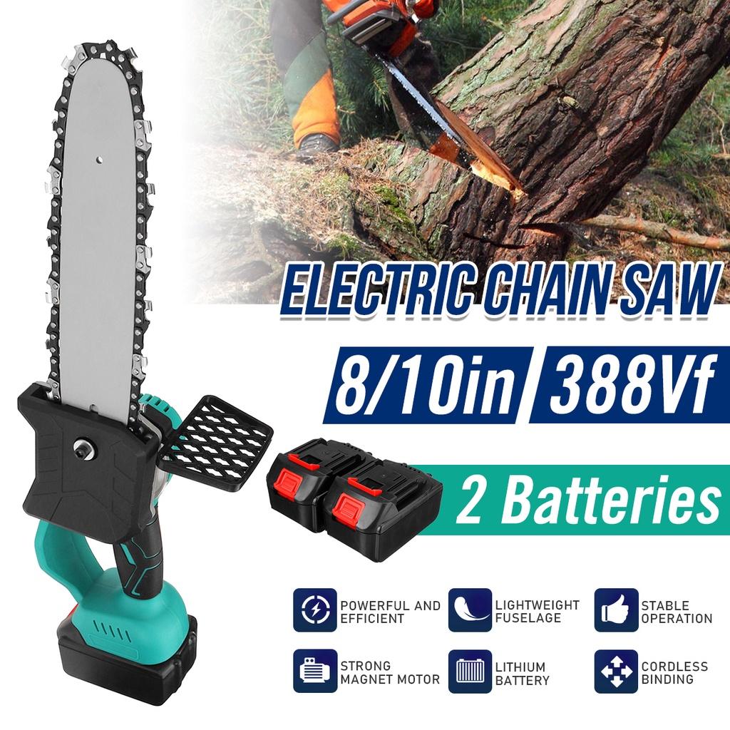 3000W 10/8 Inches Mini Pruning Saw Electric Chainsaws Removable For Fruit Tree Garden Trimming For Battery One-Handed