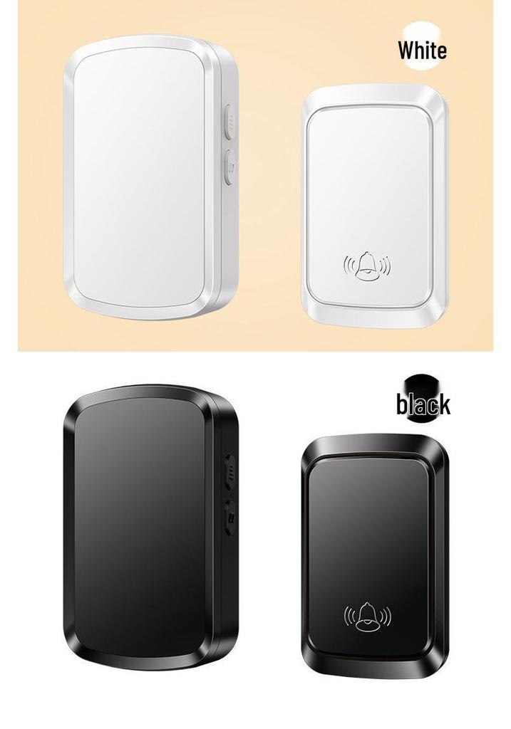 Wireless Outdoor Waterproof Doorbell with Self-Powered Long-Range Ringing Call Button