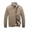 Men Jackets Casual Solid Fashion Vintage Warm Coats Plus Size Winter Jacket Men
