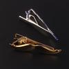 Men's Stylish Silver & Gold Tie Clip Set - Modern, Sleek Designs